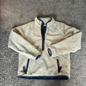 Women’s Beige Fleece Sweater